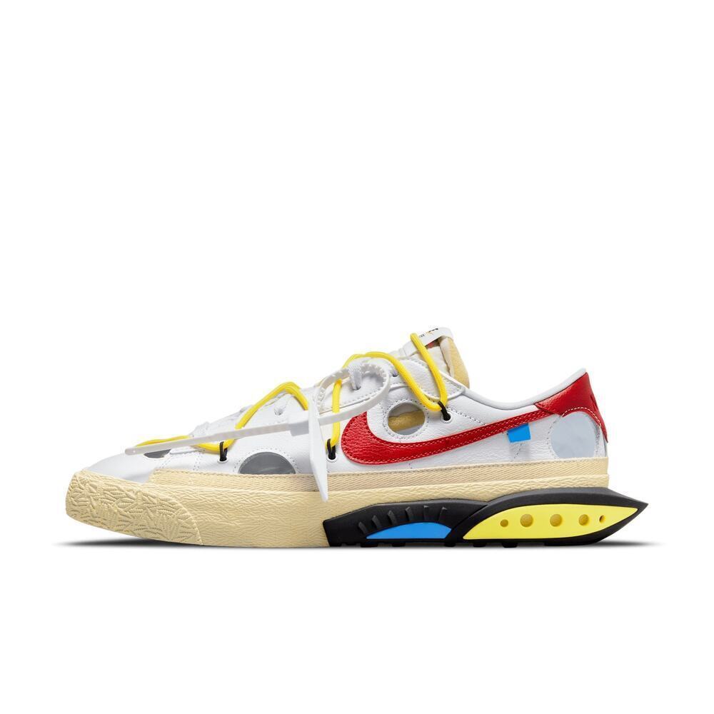 Nike x Off-White Men's Blazer Low University Red Sneakers Size 6.5